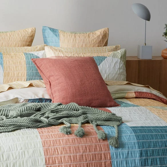 Ravenna Quilt Cover - Berry