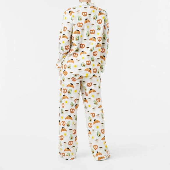 Breakfast In Bed Flannelette Pyjamas
