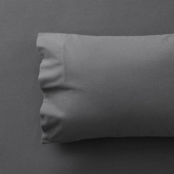 Flannelette Sheet Set - Charcoal – Image 2