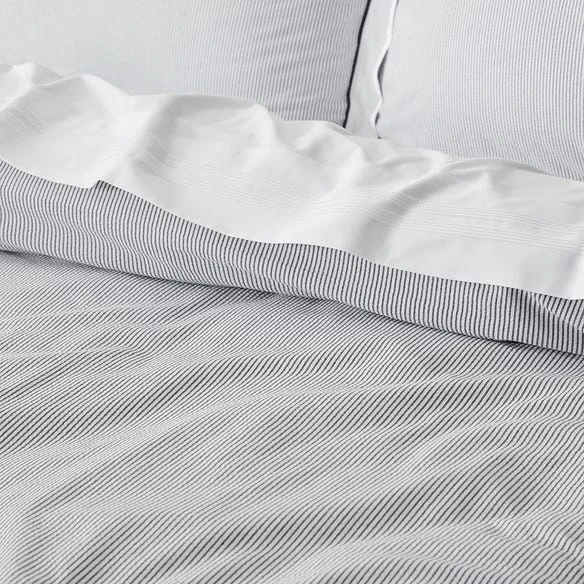 Portofino Quilt Cover - Grey – Image 5