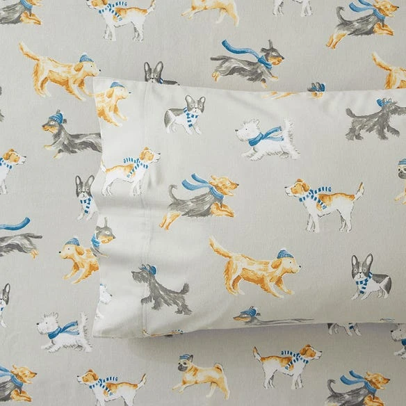 Cooper Flannelette Sheet Set