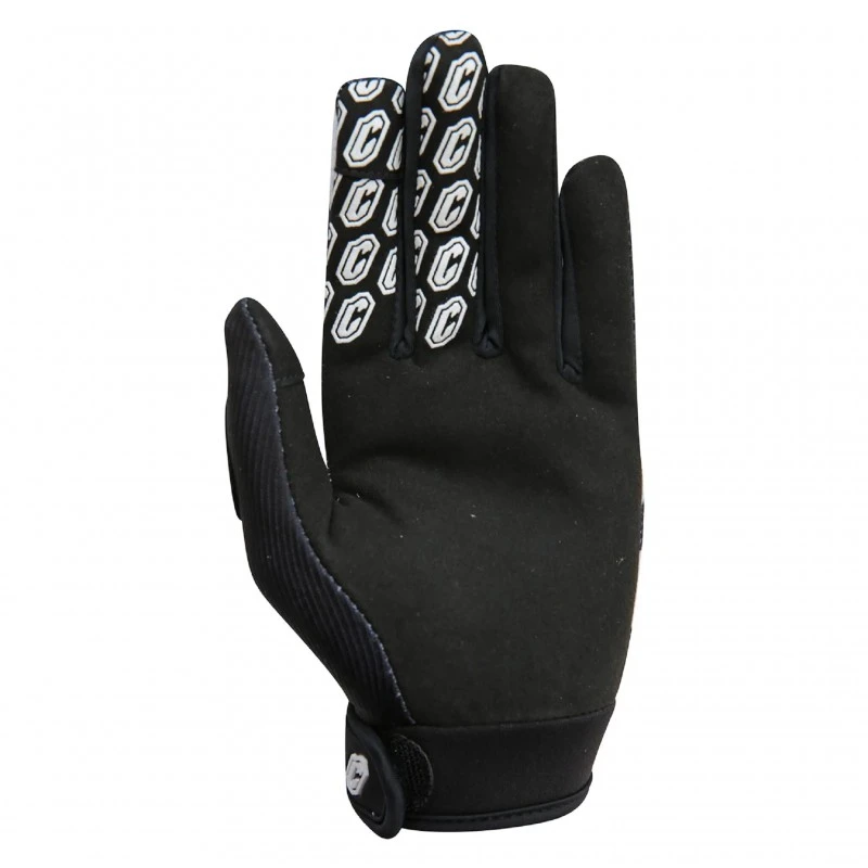Gants COLLECTIVE Monogram Noir-blanc – Image 2