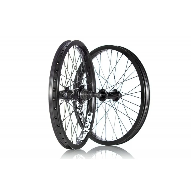 Paire De Roues DEMOLITION 18 Pouces ROTATOR V3 Noire - LHD